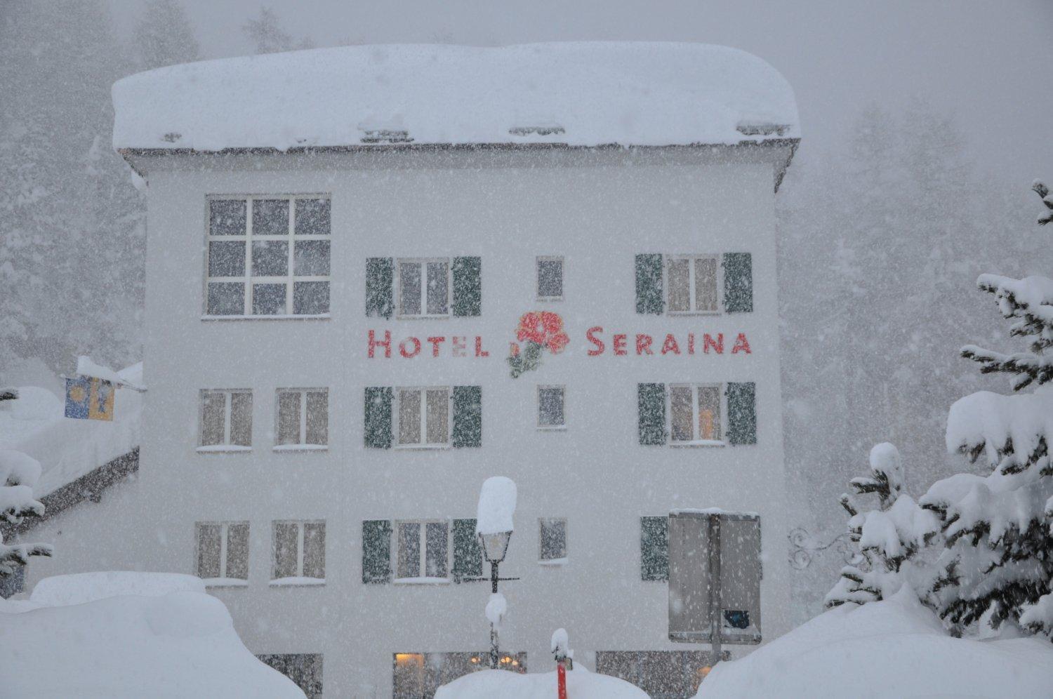 Hotel Seraina Sils-Maria Exterior foto