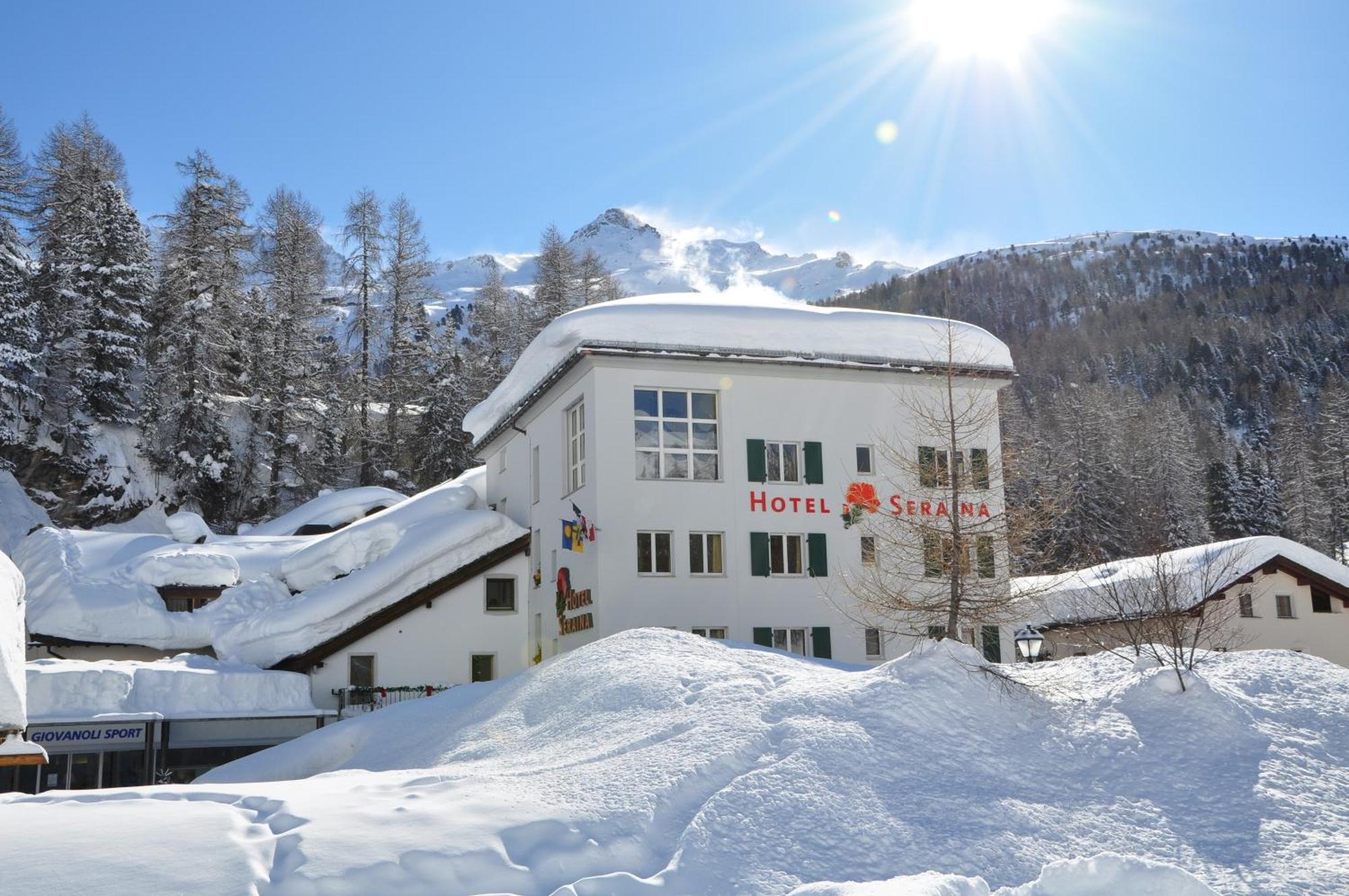 Hotel Seraina Sils-Maria Exterior foto